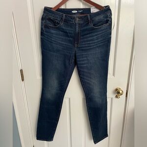 Old Navy Pop Icon Skinny Jeans! Dark Wash, Size 12 LONG
